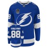 Tampa Bay Lightning Dresy Andrei Vasilevskiy 88 Adidas Stanley Cup 2022 Modrý Authentic - Pánské